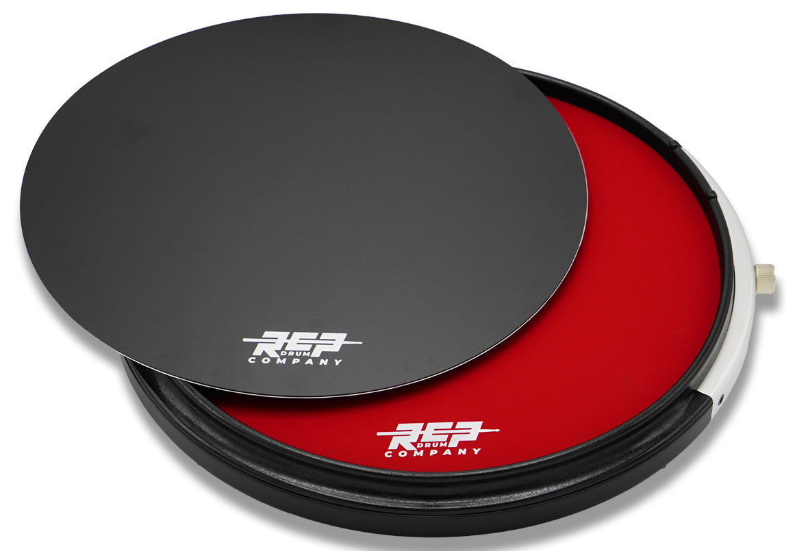 RCP Active Snare Drum Practice Pad Package with Adjustable Snare, Red Head & Laminate  RCP Drum Company