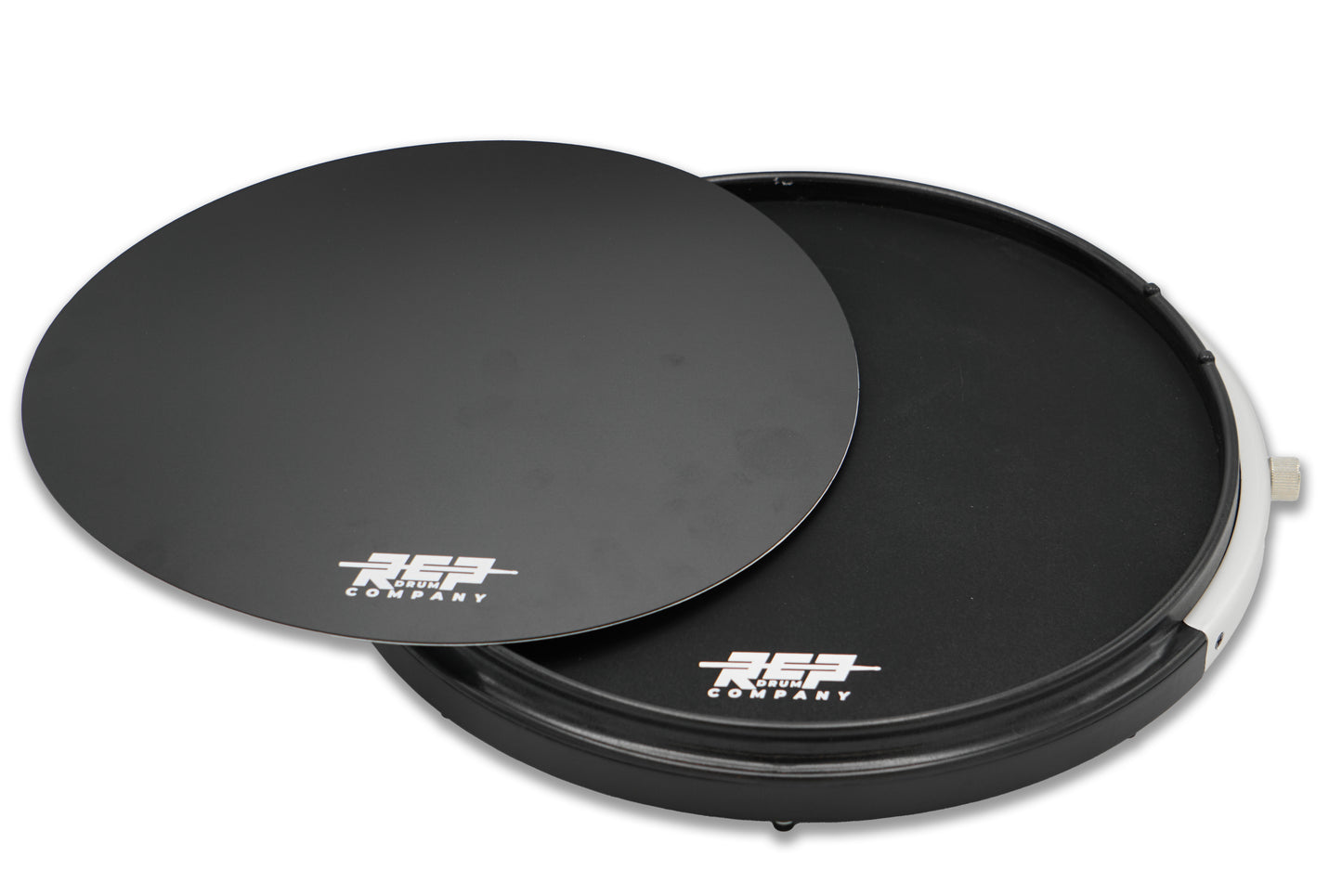 RCP Active Snare Drum Practice Pad Package with Adjustable Snare, Midnight Edition & Laminate  RCP Drum Company