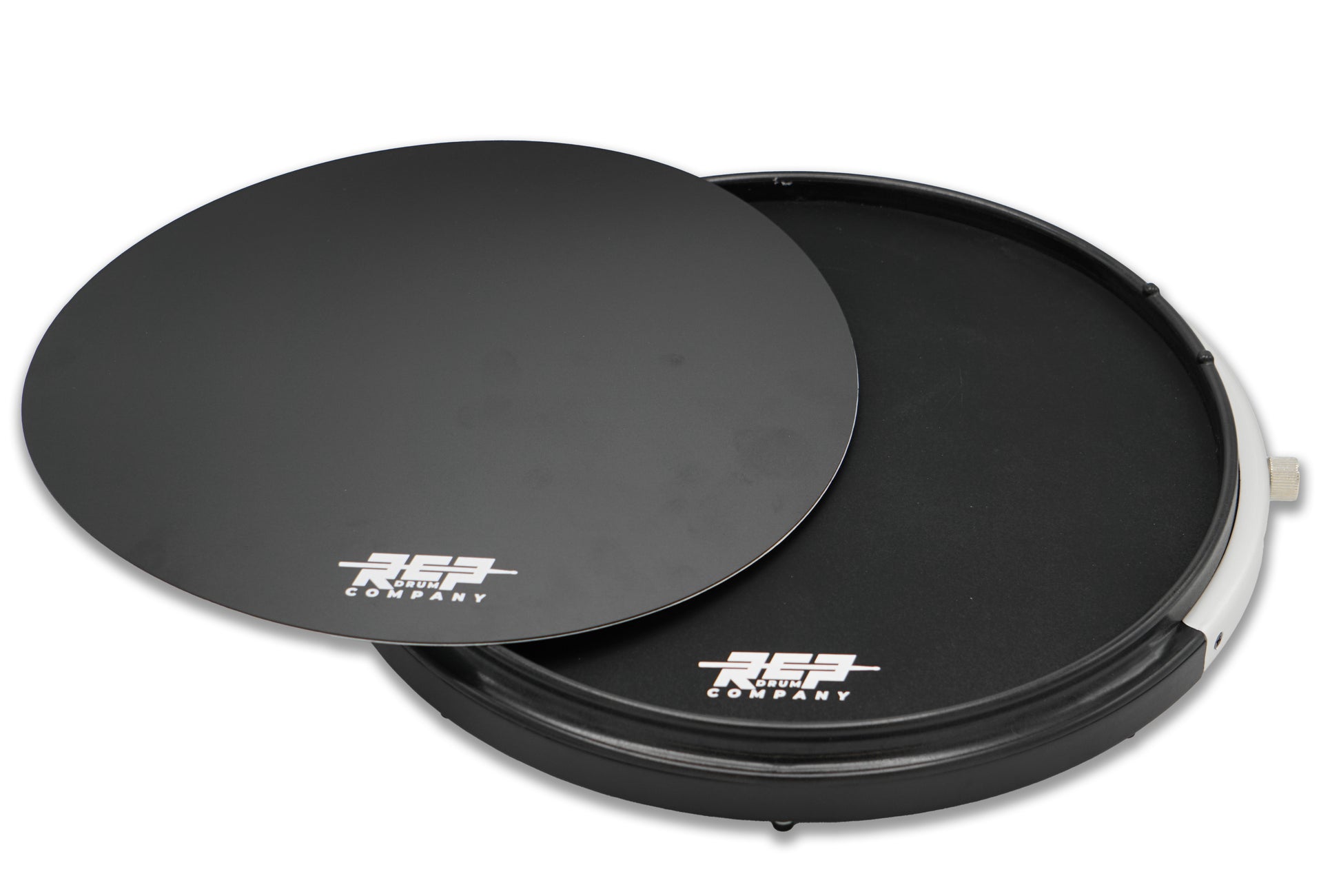 RCP Active Snare Drum Practice Pad Package with Adjustable Snare, Midnight Edition & Laminate  RCP Drum Company