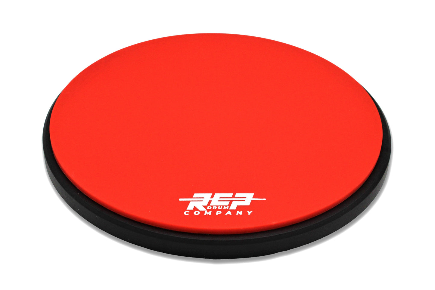 RCP (Flex Series 2.0) 12’’ Double Sided Silicone Drum Practice Pad, Red RCP Drum Company