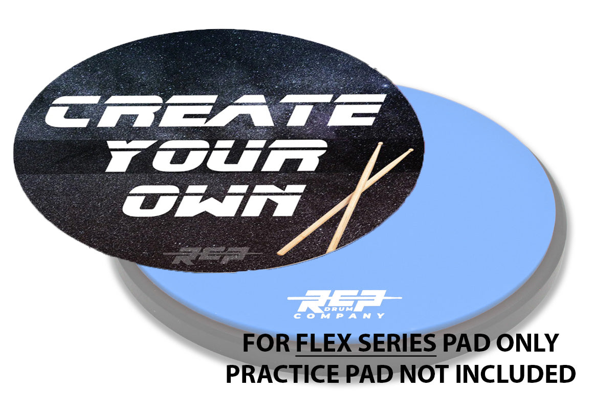 (FLEX SERIES™️) Custom Design Laminate Head (Laminate Only Practice Pad Not Included)