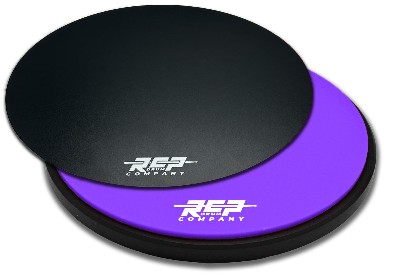 (FLEX SERIES™️) 12’’ Double Sided Silicone Drum Practice Pad