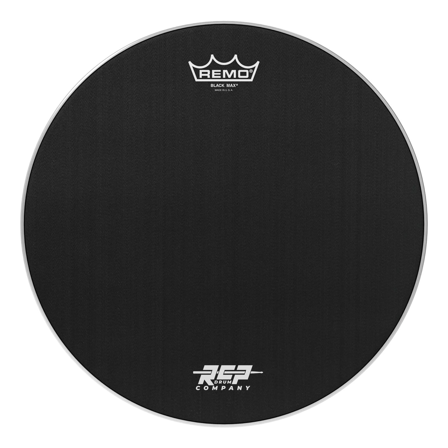 RCP Hybrid Snare™️ 13" Practice Pad Black - REMO Black Max
