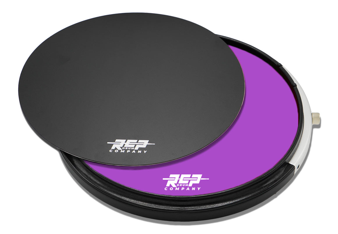 (ACTIVE SNARE™️) 13" Practice Pad w/ Snare Sound