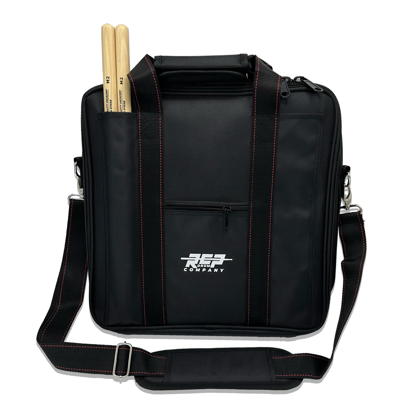 Drum Practice Pad Carry Bag with Strap for Pads up to 14"