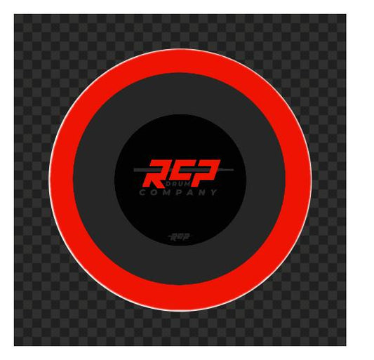 RCP Active Snap Shot Snare Drum Practice Pad with Adjustable Snare Purple Head & Custom Laminate