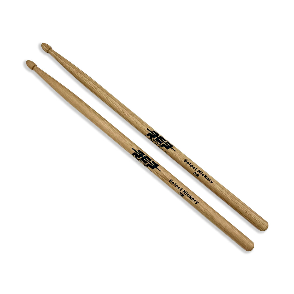 RCP American Hickory 5B Drumsticks  RCP Drum Company   
