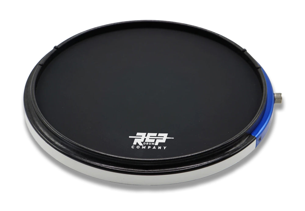 RCP Active Snap Shot Snare Drum Practice Pad with Adjustable Snare, Black Head & Custom Laminate  RCP Drum Company   