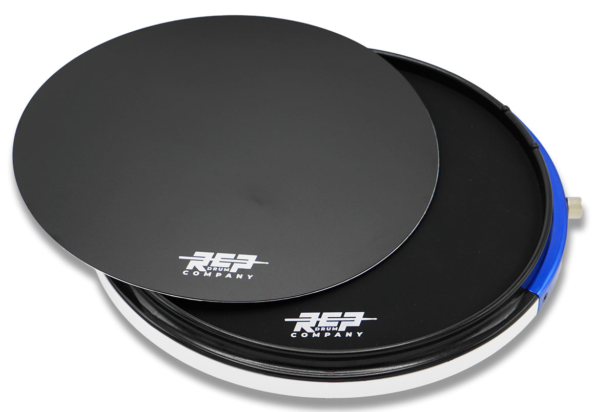 RCP Active Snare Drum Practice Pad Package with Adjustable Snare, Black Head & Laminate  RCP Drum Company   