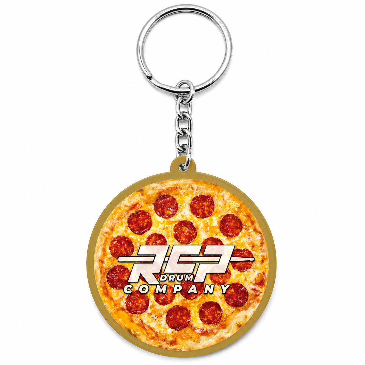RCP Drum Company 2" Round Keychain