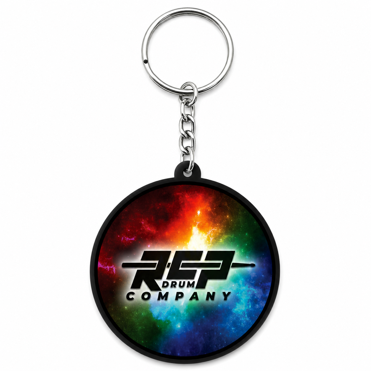 RCP Drum Company 2" Round Keychain Galaxy