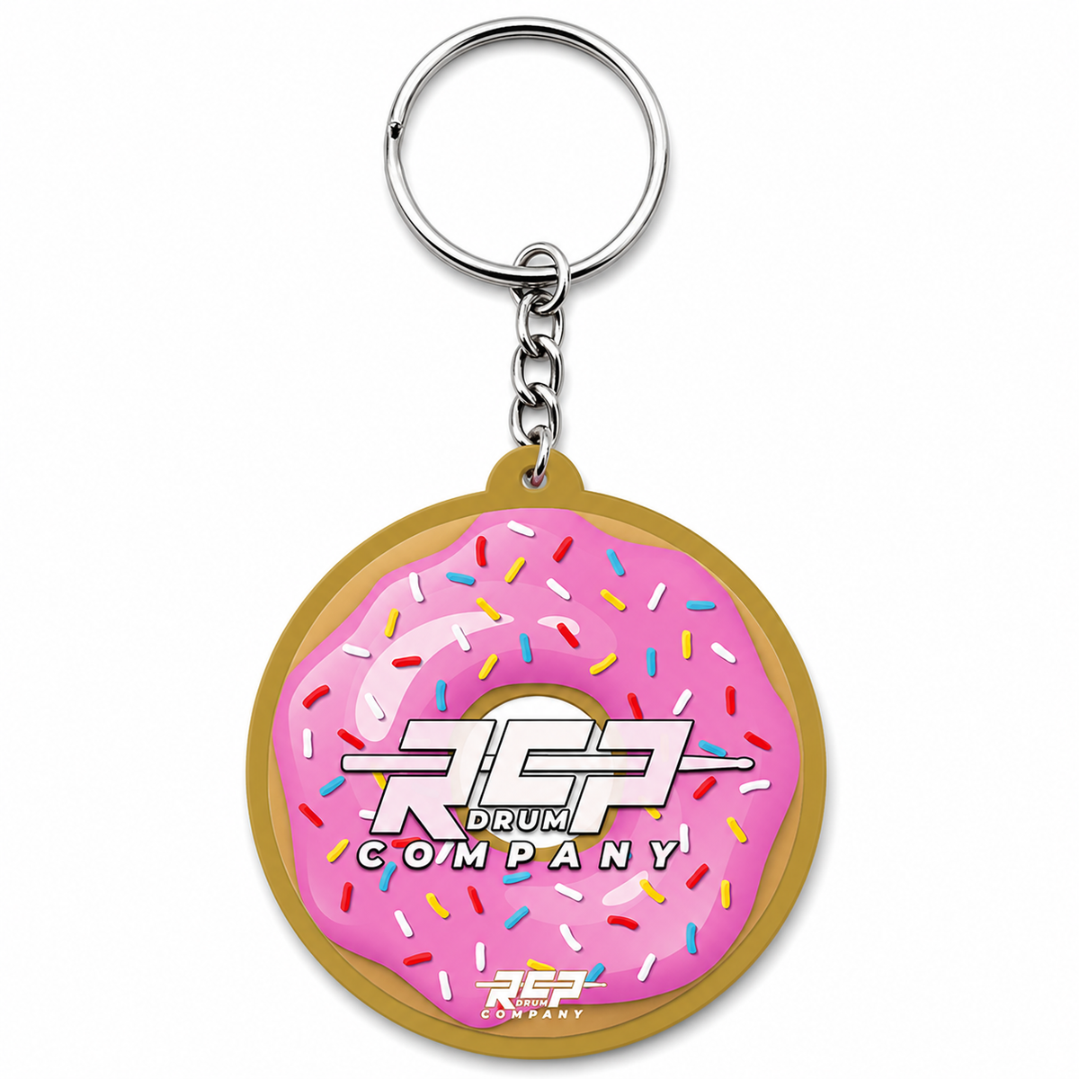 RCP Drum Company 2" Round Keychain