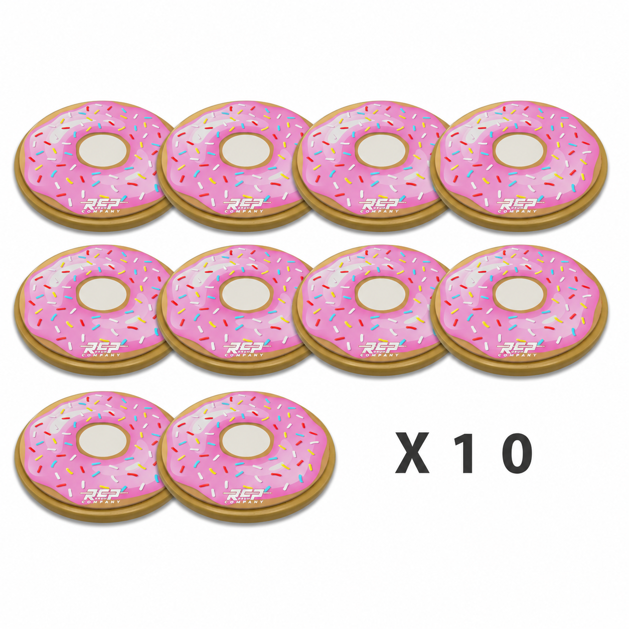RCP Flex Series™  12" Donut Practice Pad – 10 Pack