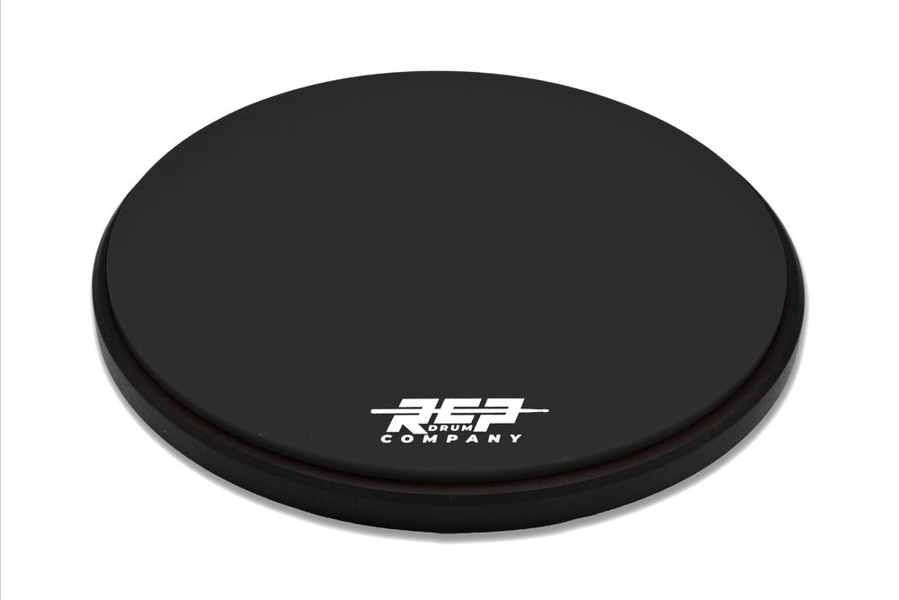 RCP (Flex Series 2.0) 12’’ Double Sided Silicone Drum Practice Pad, Black  RCP Drum Company   