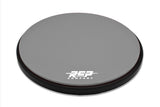 RCP (Flex Series 2.0) 12’’ Double Sided Silicone Drum Practice Pad, Grey  RCP Drum Company   