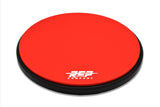 RCP (Flex Series 2.0) 12’’ Double Sided Silicone Drum Practice Pad, Red  RCP Drum Company   