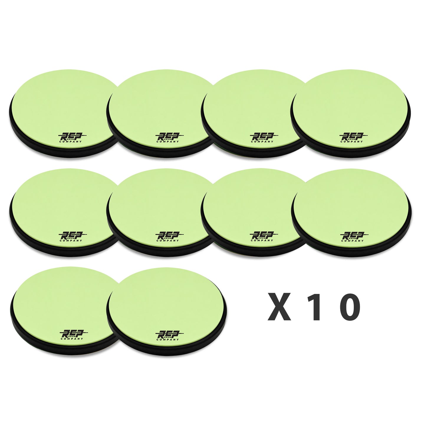 RCP Flex Series™  12" Glow in the Dark Practice Pad – 10 Pack