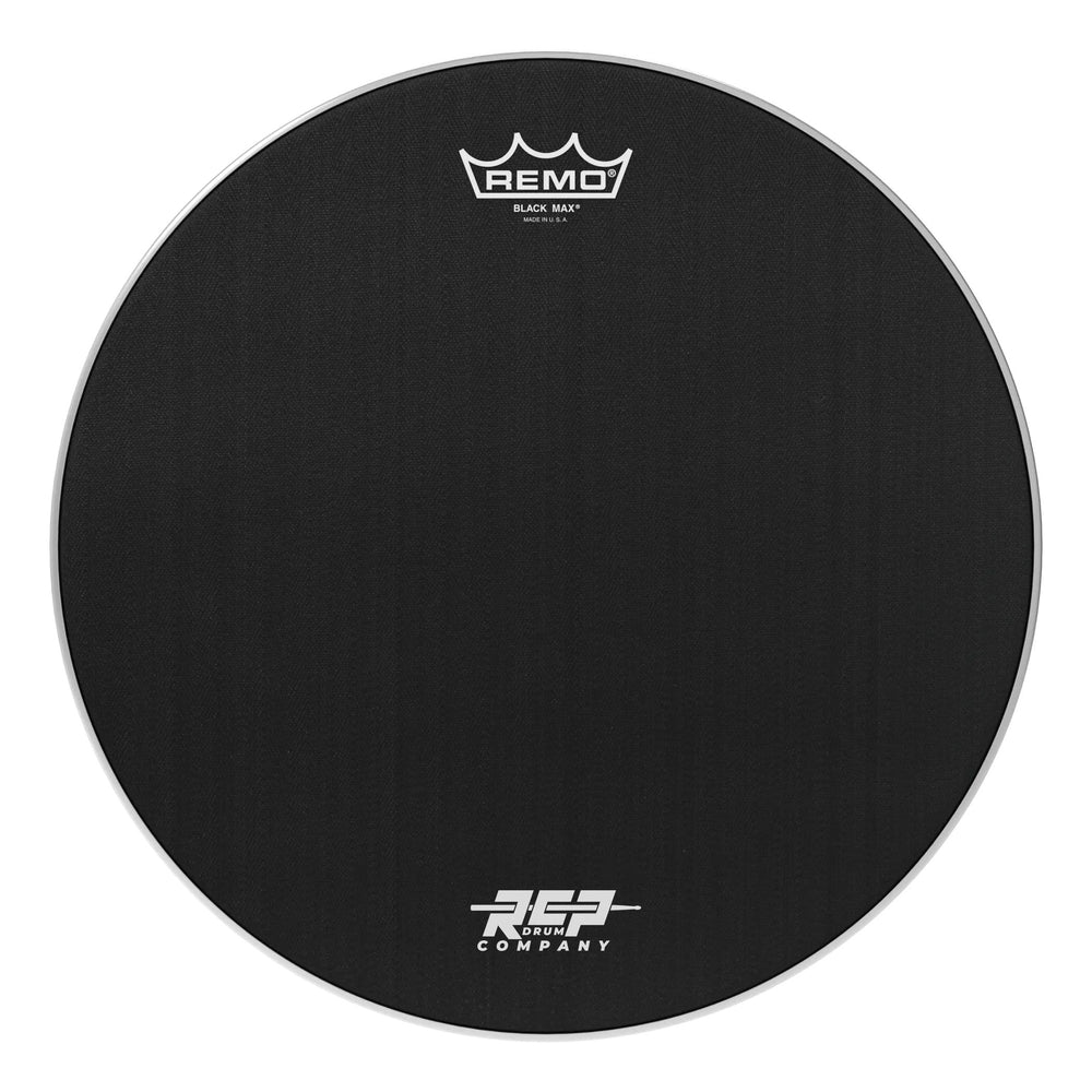 RCP Hybrid Snare™️ 12" Practice Pad Blue - REMO Black Max