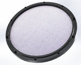 RCP Drum Company Custom 11" Black Double Sided Drum Practice Pad Barracuda Head Drum Practice Pad RCP Drum Company Barracuda Black 