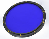 RCP Drum Company Custom 11" Black Double Sided Drum Practice Pad Midnight Blue Drum Practice Pad RCP Drum Company Midnight Blue Gold 