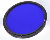 RCP Drum Company Custom 11" Black Double Sided Drum Practice Pad Midnight Blue Drum Practice Pad RCP Drum Company Midnight Blue Pink 