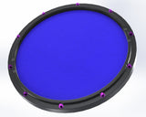 RCP Drum Company Custom 11" Black Double Sided Drum Practice Pad Midnight Blue - RCP Drum Company