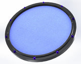 RCP Drum Company Custom 11" Black Double Sided Drum Practice Pad Sky Blue Drum Practice Pad RCP Drum Company Sky Dark Blue 