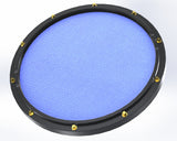 RCP Drum Company Custom 11" Black Double Sided Drum Practice Pad Sky Blue Drum Practice Pad RCP Drum Company Sky Gold 