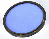RCP Drum Company Custom 11" Black Double Sided Drum Practice Pad Sky Blue Drum Practice Pad RCP Drum Company Sky Orange 