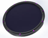 RCP Drum Company Custom 11" Black Double Sided Drum Practice Pad Twilight Head Drum Practice Pad RCP Drum Company Twilight Purple 