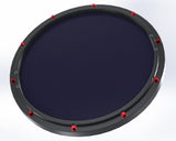 RCP Drum Company Custom 11" Black Double Sided Drum Practice Pad Twilight Head Drum Practice Pad RCP Drum Company Twilight Red 