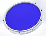 RCP Drum Company Custom 11" White Double Sided Snare Drum Practice Pad Midnight Blue - RCP Drum Company