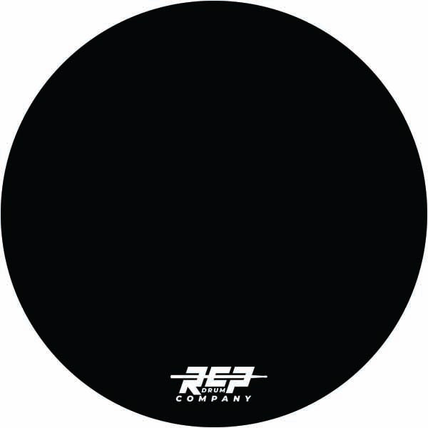 RCP Drum Active Snare Drum Practice Pad Black Laminate Head  RCP Drum Company   