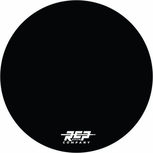 RCP Drum Active Snare Drum Practice Pad Black Laminate Head  RCP Drum Company   